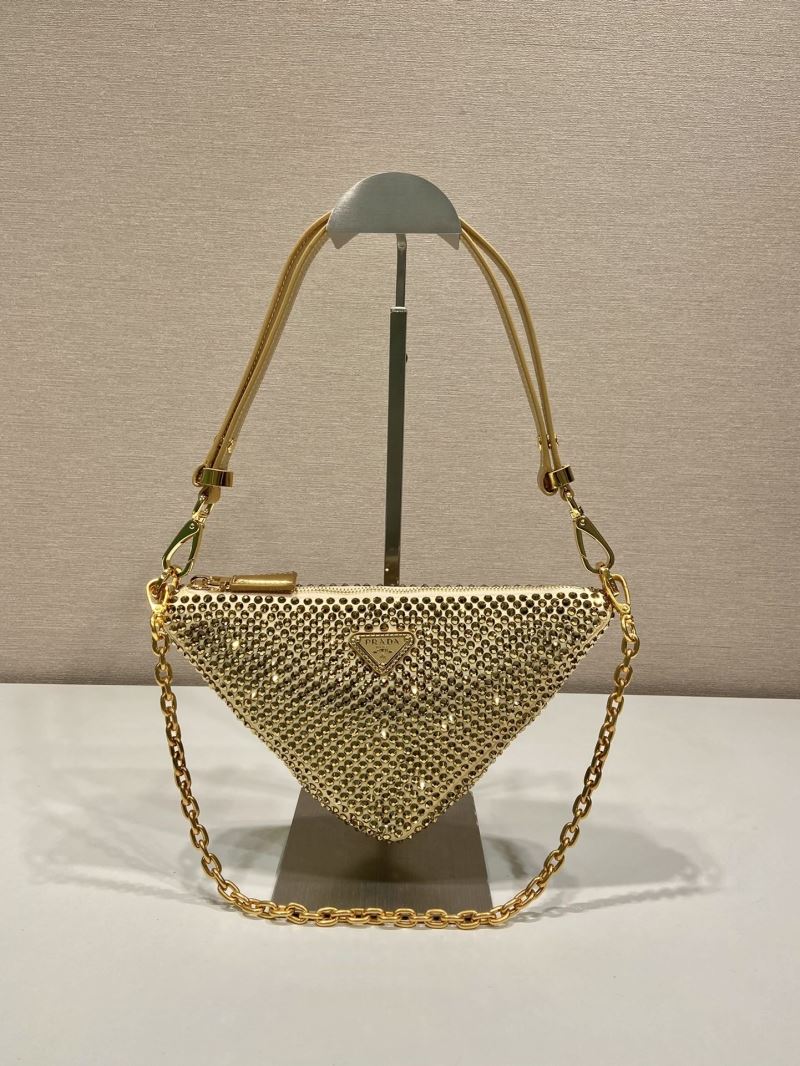 Pra*a triangle pouch
